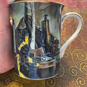 “Duty” Firefighter Mug, “A Legacy of Courage” Heirloom porcelain mug collection